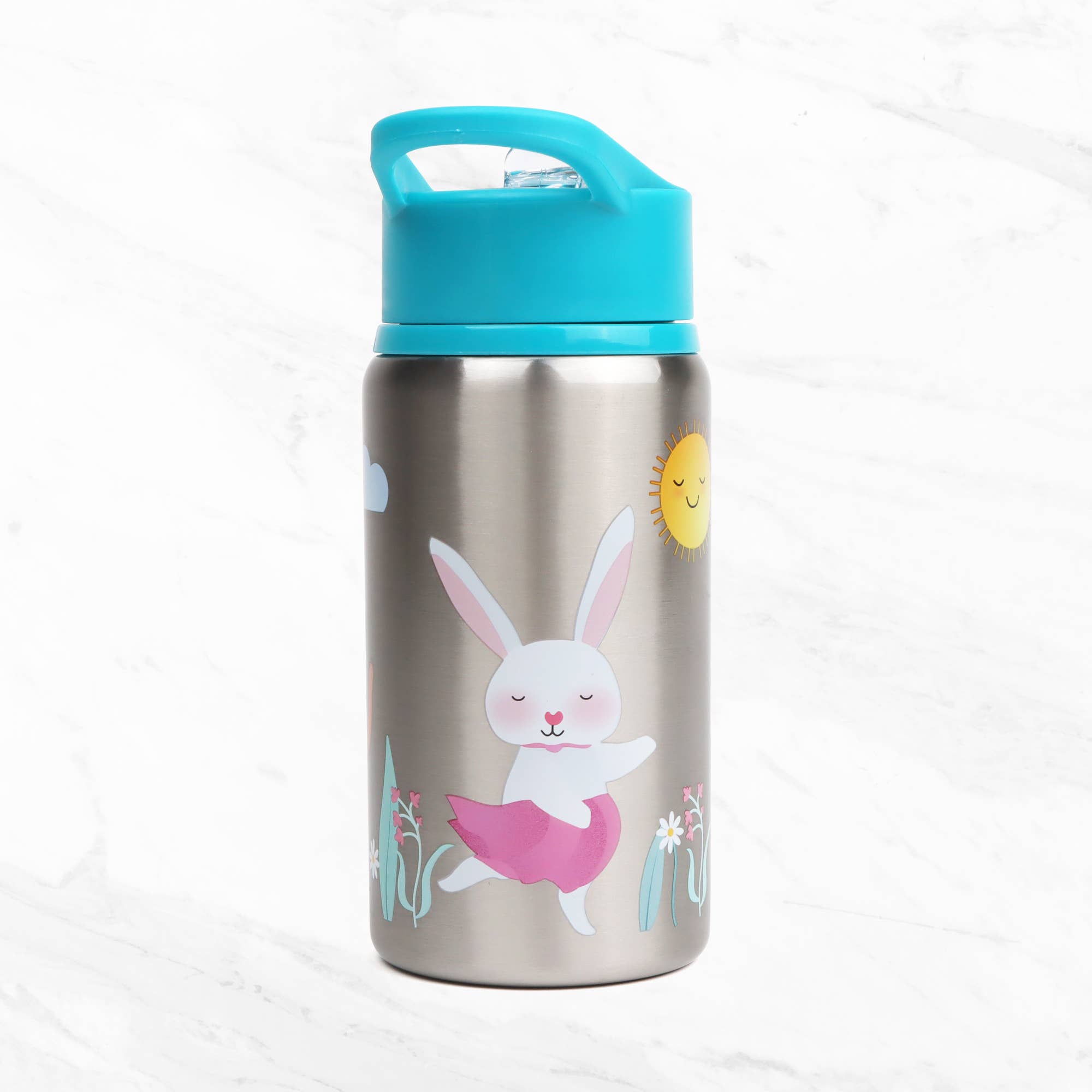 Myga - Wholesale Waterfles - Myga kindermetalen drinkfles met dierenmotief