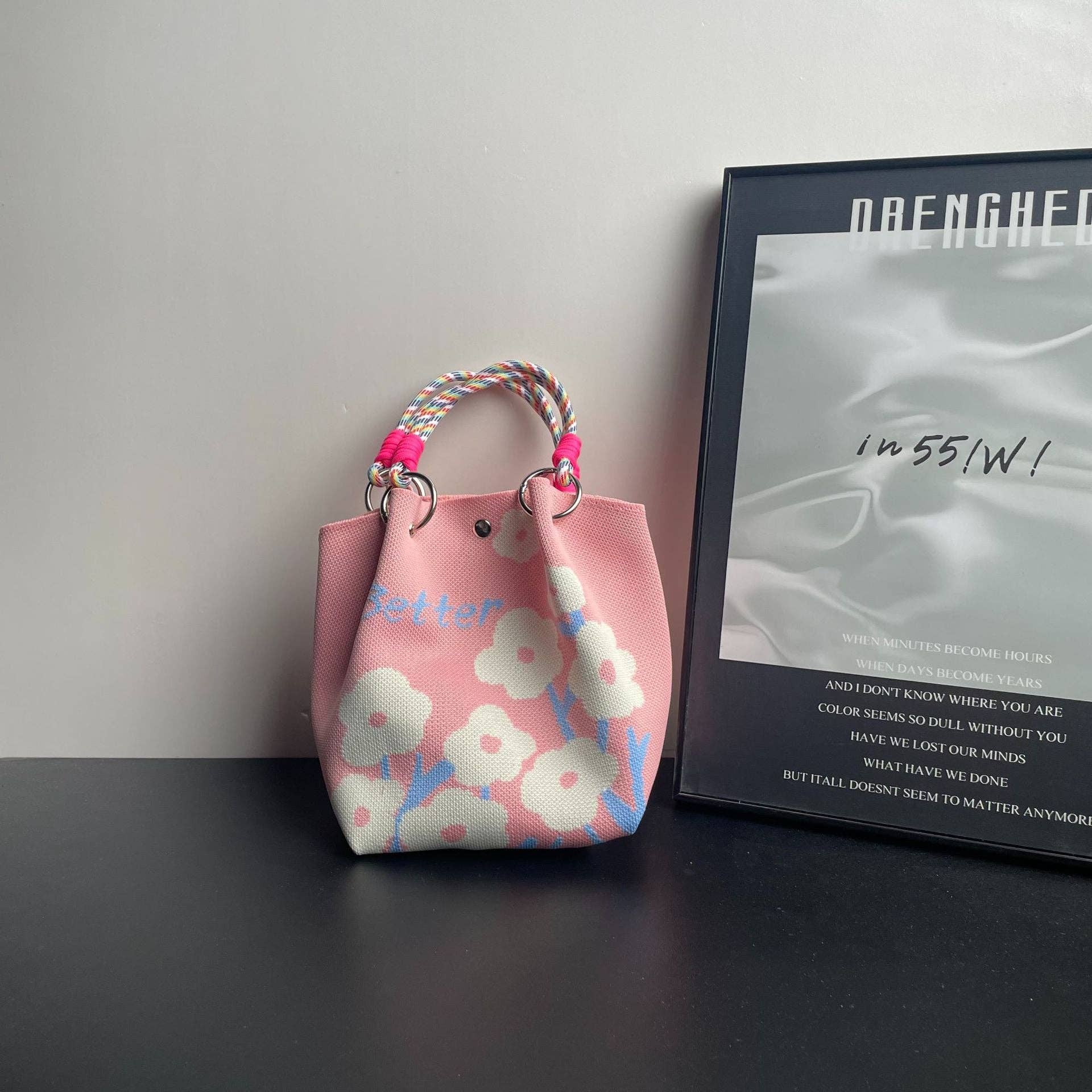 EmberLoom - Wholesale Beach Bag - Women Ikat Print Unique Beach Bag with Colorful Pattern5