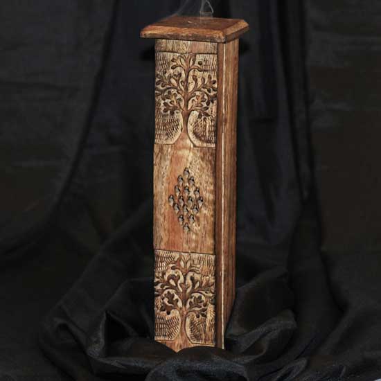 R. Expo/Song of India - Wholesale Incense Holder - Tower Incense Burner Tree of Life2