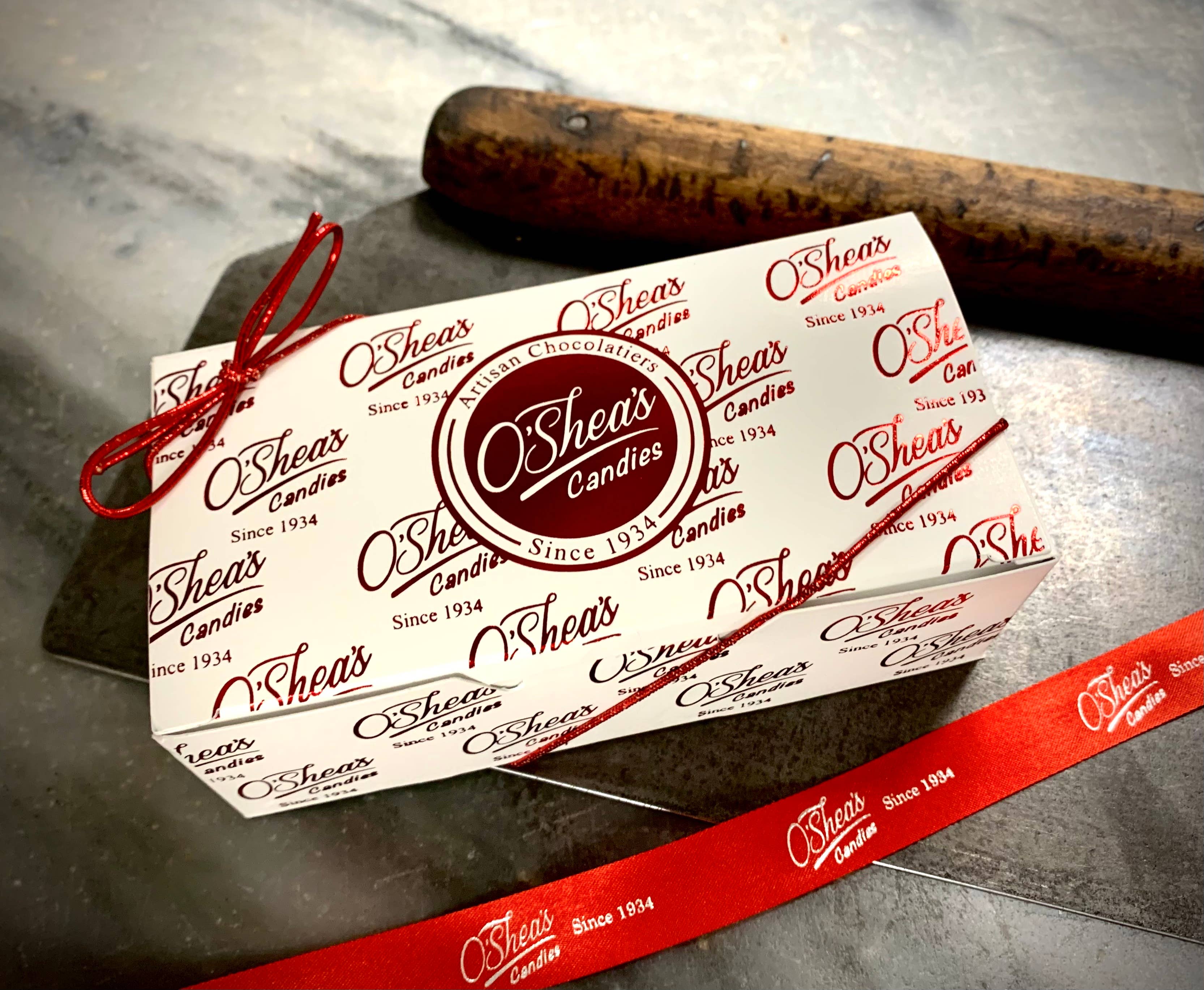 O'Shea's Candies Sweet Shop - Wholesale Chocolate Box - Truffle Trio 3PK Gift Box w/ Bow1