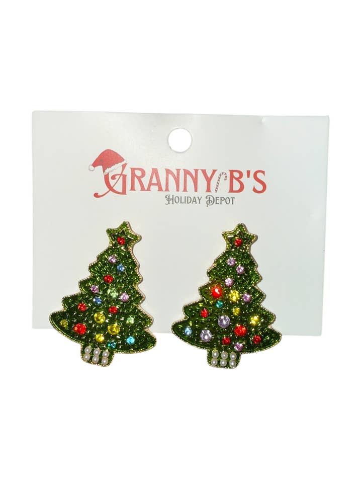 Pendientes de árbol de Navidad para venta al por mayor de Granny B's Holiday Depot