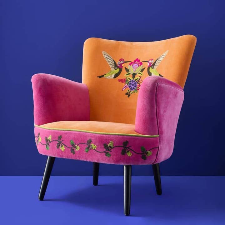 Sillón Kolibri, hecho a mano, 77 x 76 x 83 cm para venta al por mayor de WERNS