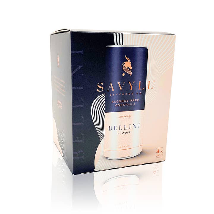 Savyll Beverage Co – wholesale Non-alcoholic aperitif/mocktail – Bellini Cocktail - Non-Alcoholic6