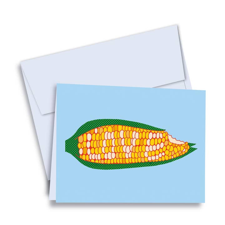 Corn Love Greeting card for wholesale by Studio Toute