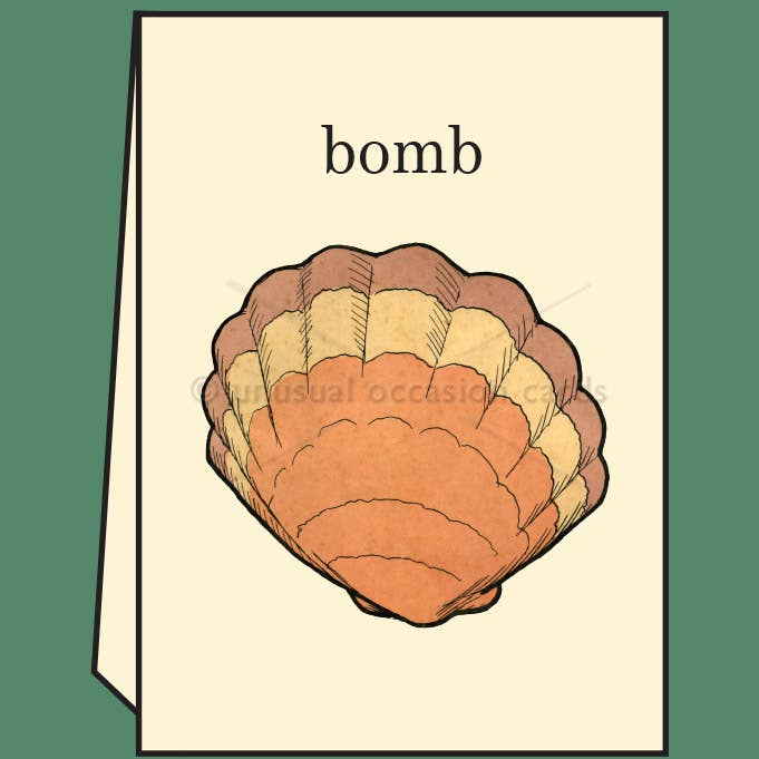 Bombe for engroshandel hos Unusual Occasion Cards