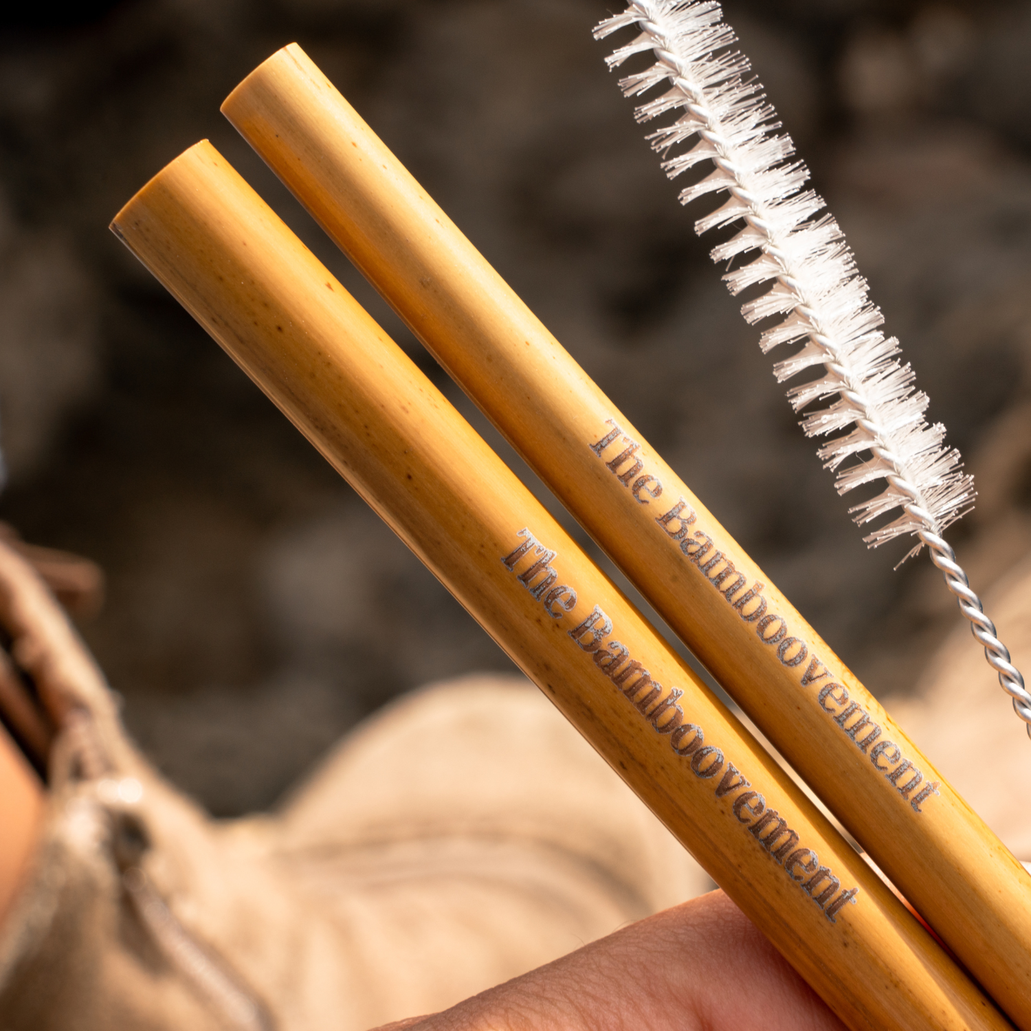 Bamboovement - Venta al por mayor Pajitas para beber - Popotes reutilizables de bambú sostenibles y ecológicos4