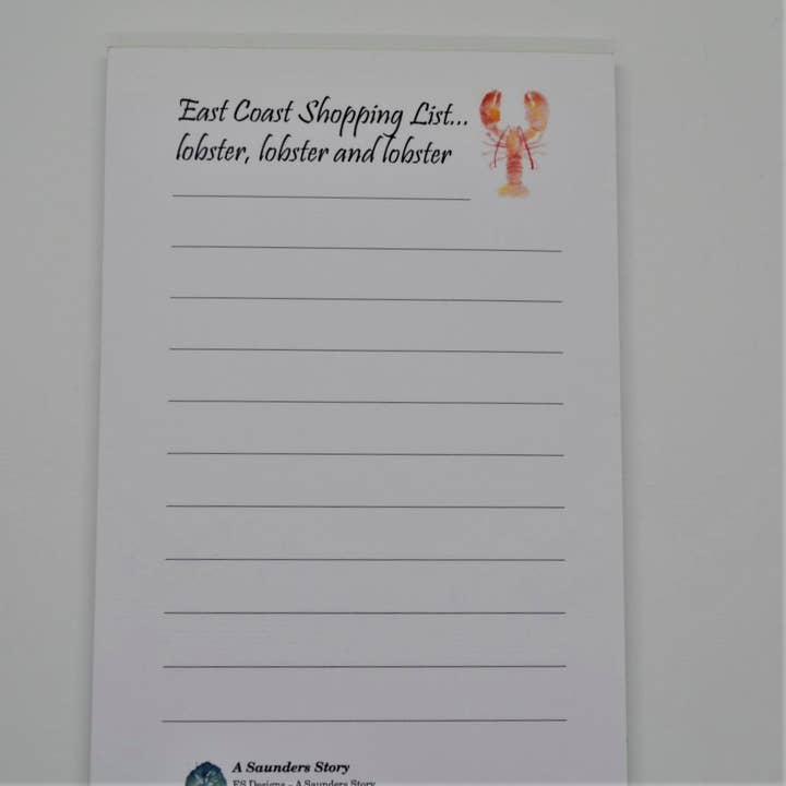 ES Designs - A Saunders Story - Vente Assortiments de papeterie/cartes - Forfait Homard - Ensemble Complet4