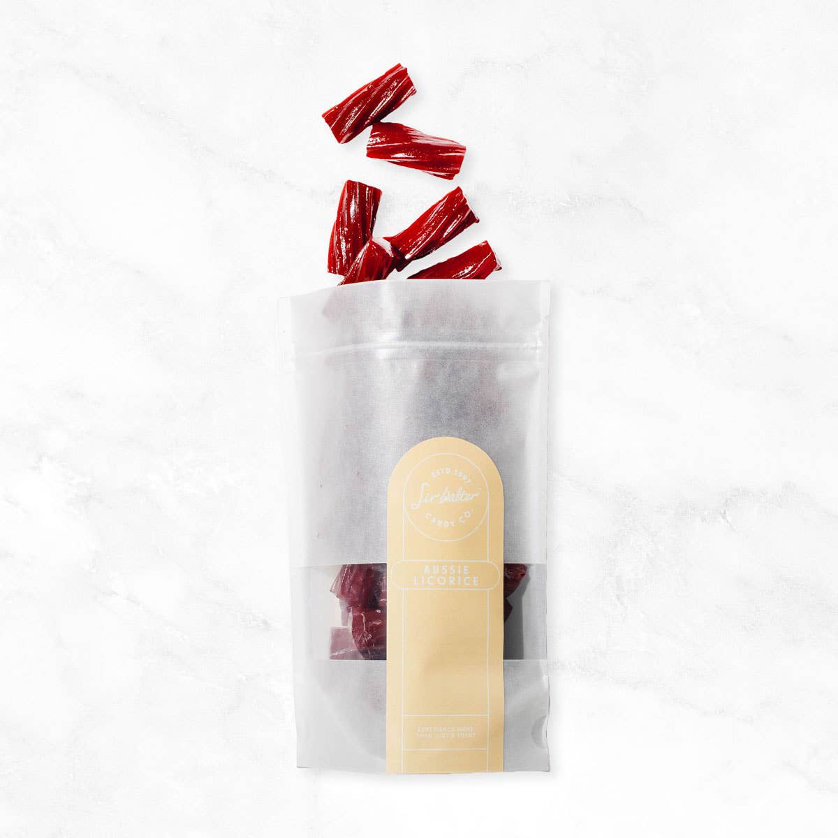 Sir Walter Candy Co. - Wholesale Licorice - Juicy Strawberry Aussie Licorice 1