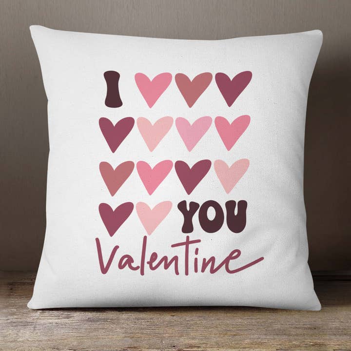 Jag älskar dig Valentine | 18x18 Örngott för wholesale av Lofty Living