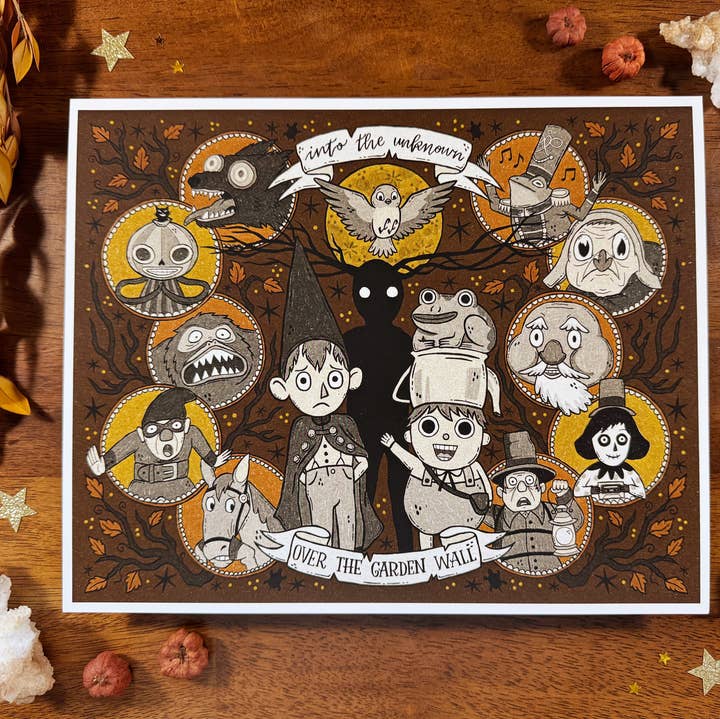 Myth and Milagro - Wholesale Art Print - Over the Garden Wall Compilation Art Print0