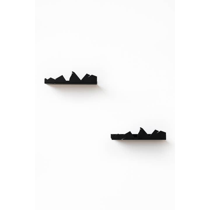 EMKO - Wholesale Wall Mounted Shelf - NVMD Mountains Floating Shelf, steel, black12