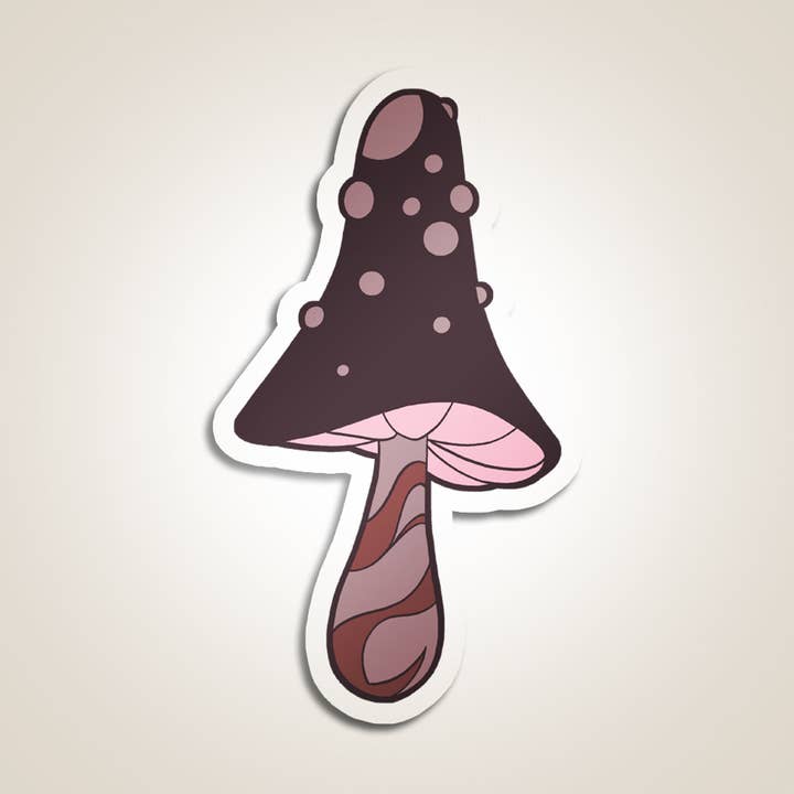 Pilzaufkleber - Faszinierender Pilz für den Großhandel von The Fabled Creative Co.