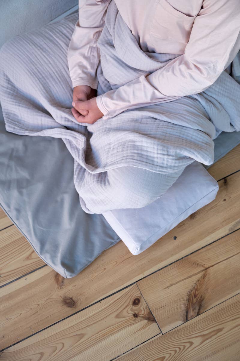 The Organic Company - Wholesale Meditation Supplies - Relax and meditation cushion - Dusty lavender1