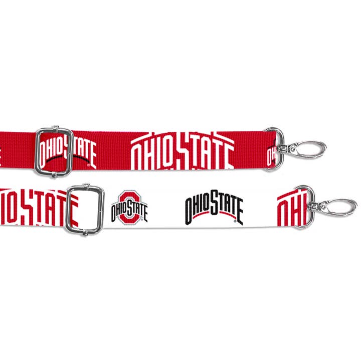 Little Earth Productions - Wholesale Crossbody Bag - Unisex - NCAA Ohio State Buckeyes Clear Fanny Fan Purse2