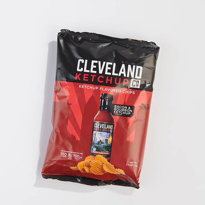 Cleveland Ketchup Co. - Vendita all'ingrosso Patatine - Patatine al Ketchup con Bacon e Bourbon