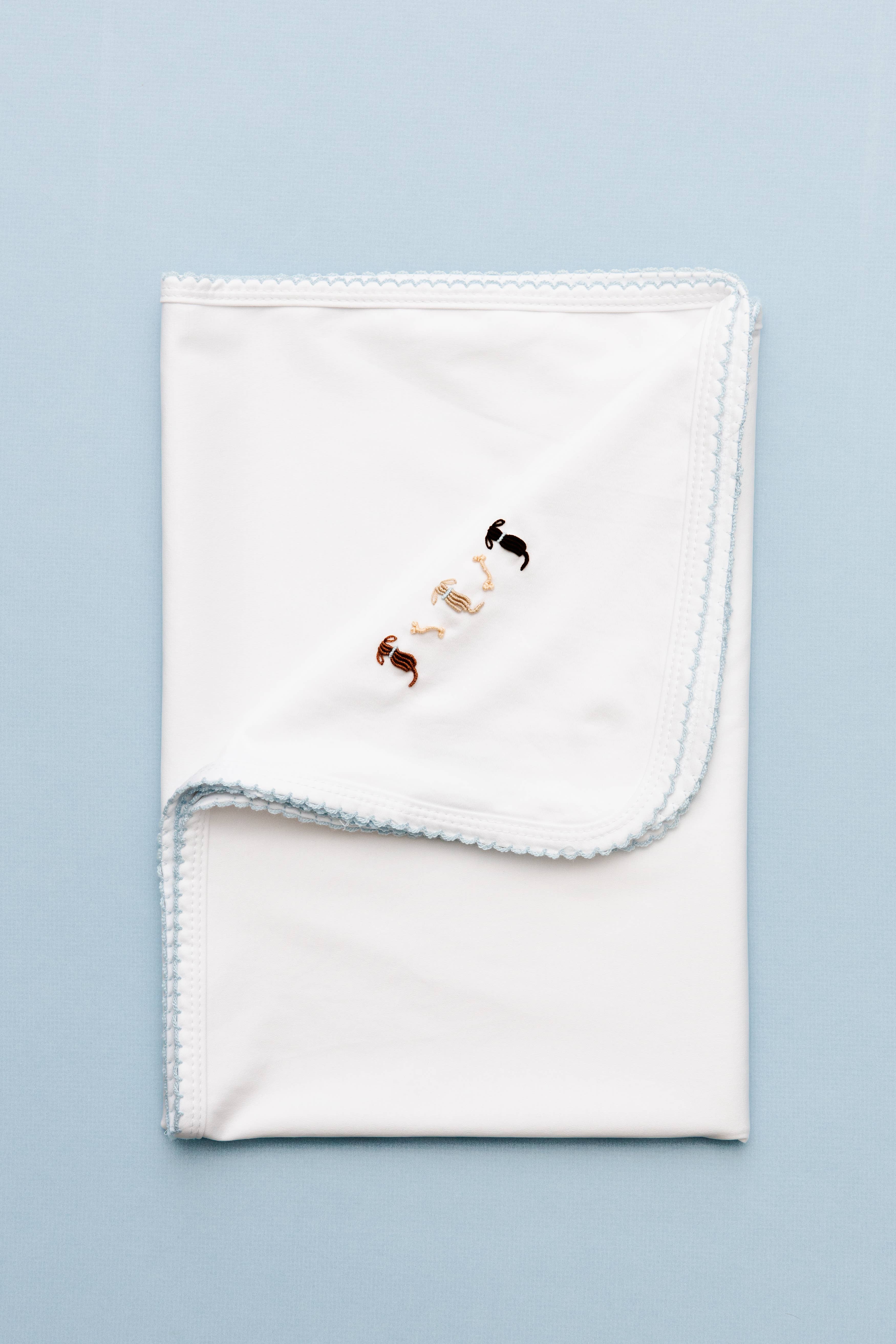 Winn and William - Wholesale Bedding Blanket - Kids & Baby - Puppy Dogs Baby Blanket0