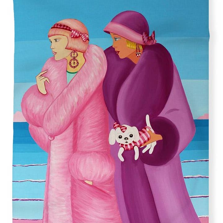 Palm Beach Days - tæppe for engroshandel hos Sharon Tatem Fashion LLC