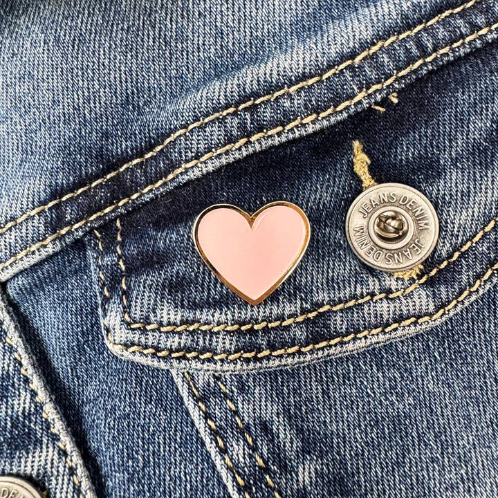 Lovethelinks Ltd - Wholesale Brooch - Metal & enamel Heart Pin Brooch4