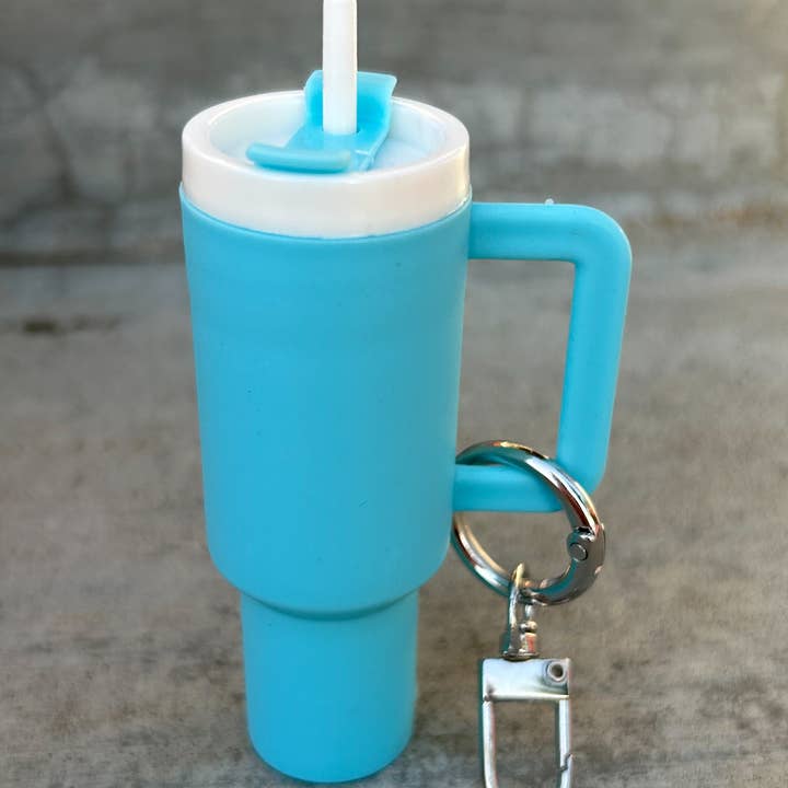 JILLIAN INK LLC - Wholesale Keychain - Unisex - Plastic Tumbler Keychain with Removable Lid 5
