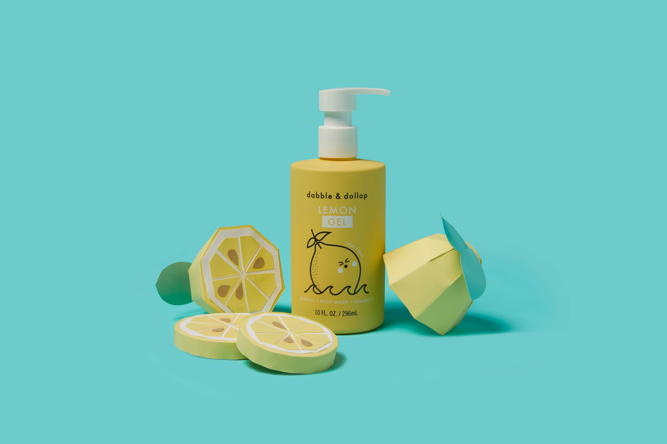 Dabble & Dollop® - Wholesale 2-in-1 Shampoo & Body Wash - Baby - Tear-Free Shampoo, Body Wash, & Bubbles - Lemon6