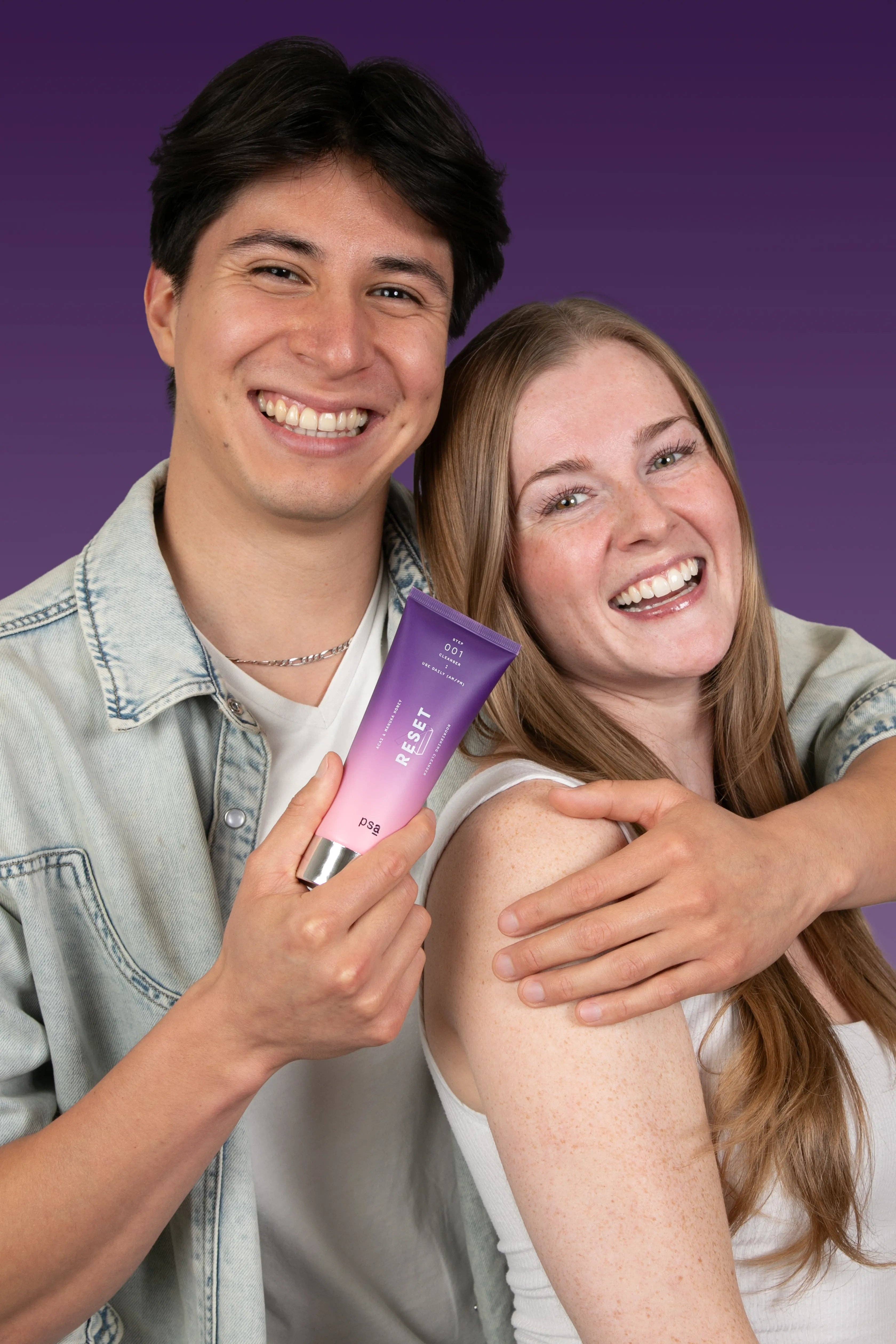 Purposeful Skincare for All - Wholesale Facial Cleanser - RESET Acai & Manuka Honey Cleanser2