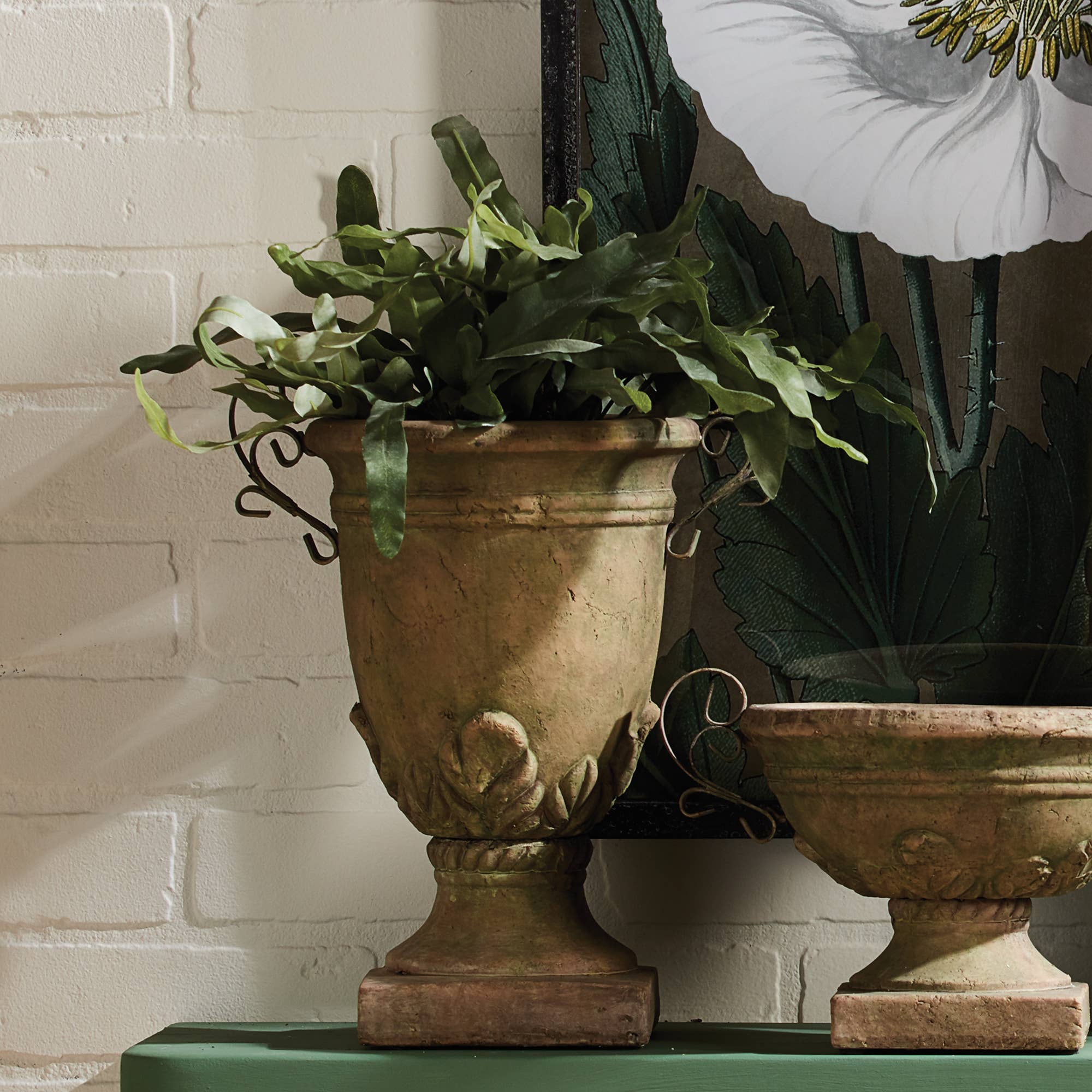 Napa Home & Garden - Wholesale Urn - Weathered Garden Hanon Chalice Urn1