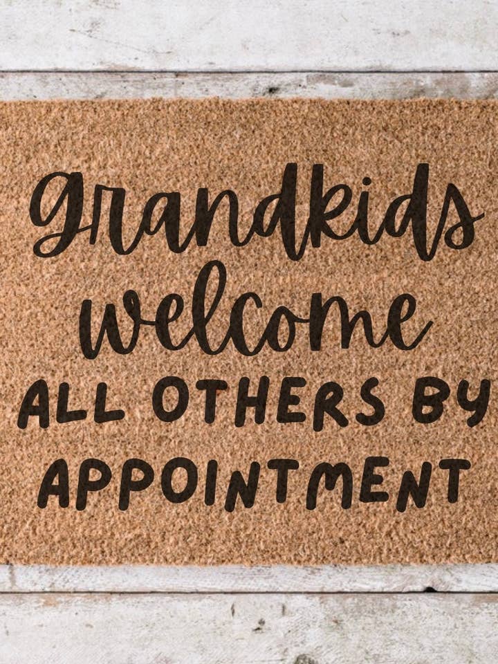 Grandkids Welcome - Door Mat for wholesale by 4 Little Dreamers