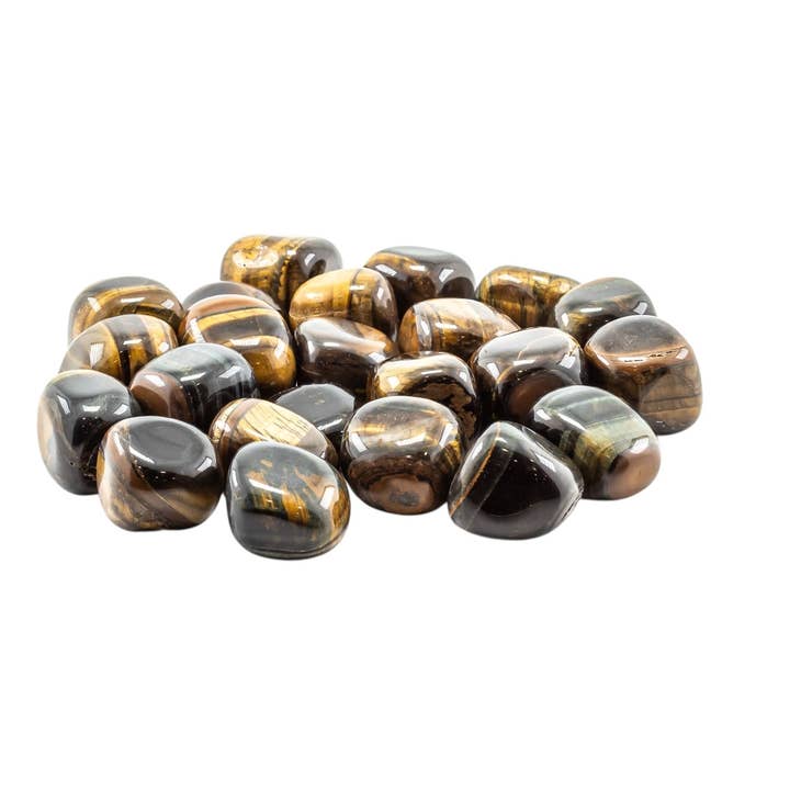 Quasar Gems USA - Venta al por mayor Piedras/cristales espirituales - Jaspe Verde Cabello Rodado 20-30mm 1KG/2lbs2