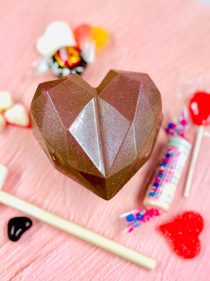 Hjerteknuselig Form - Chokolade/Slik Knus for engroshandel hos Darling Creations by Jenn