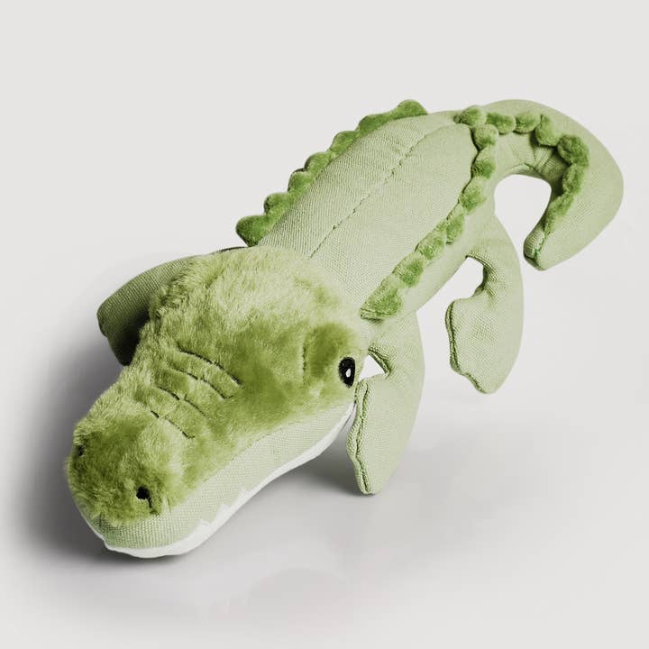 ne&no - Wholesale Pet Plush Toy - Dog - ne&no® Durable Dog Toy with Squeaker - Crocodile Kris
