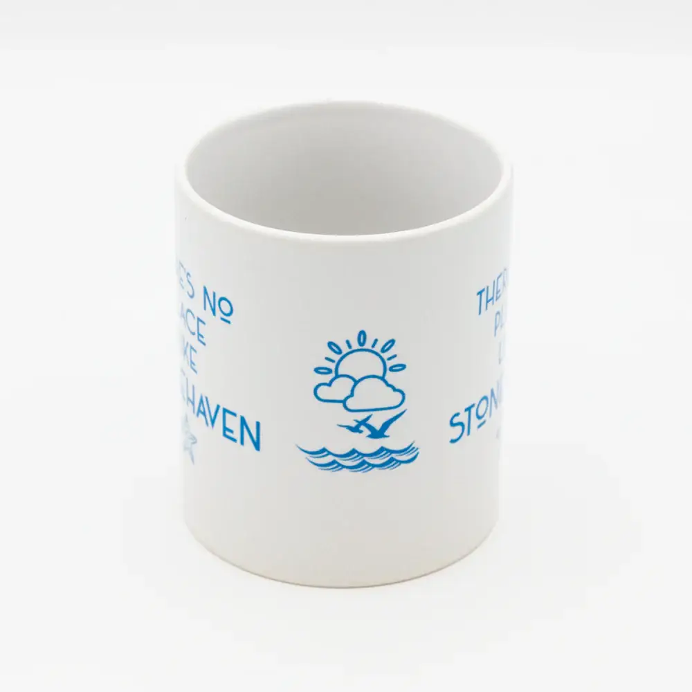 Spindrift Designs - Wholesale Coffee Mug - There's No Place Like....Seaside Customised Location Mug1