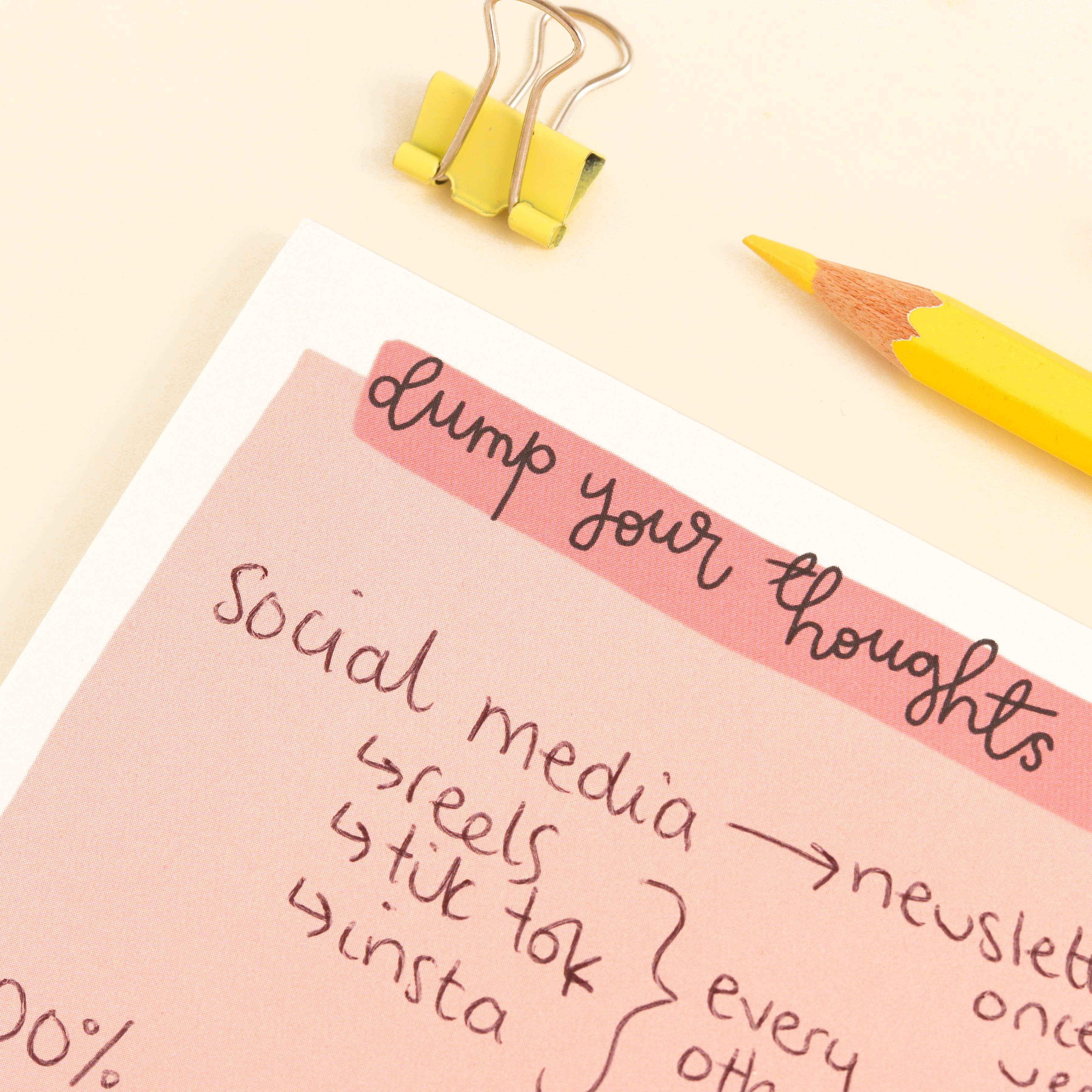 Oh, Laura – wholesale Notepad – a5 notepad - organise your thoughts4