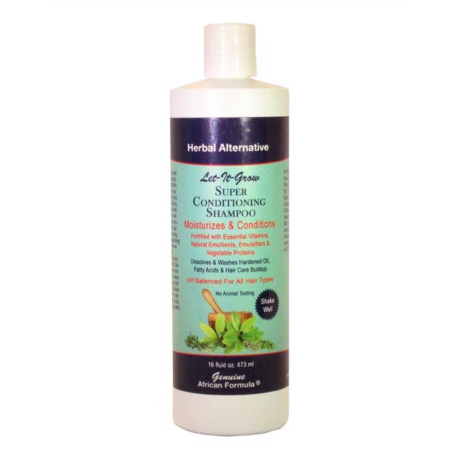 Genuine African Formula - Wholesale Hair Shampoo - Let-It-Grow Shampoo 16oz