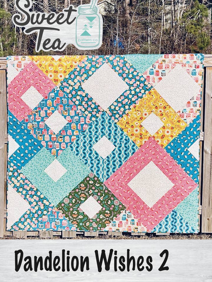 Dandelion Wishes 2 (Paper Pattern) for wholesale by Sweet Tea Pattern Co