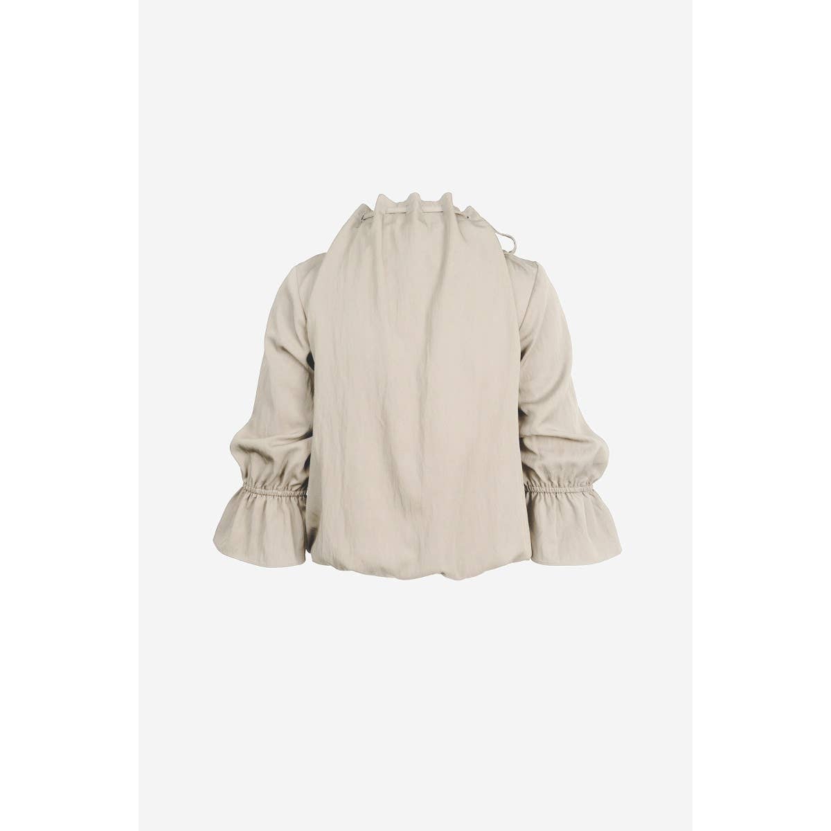 Naked Zebra - Wholesale Blouse - Women's - Long Sleeve Cinched Mock Neck Blouse17