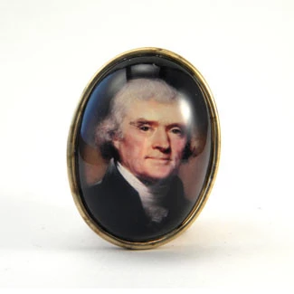 B.Berish - Wholesale Brooch - Thomas Jefferson Brooch0