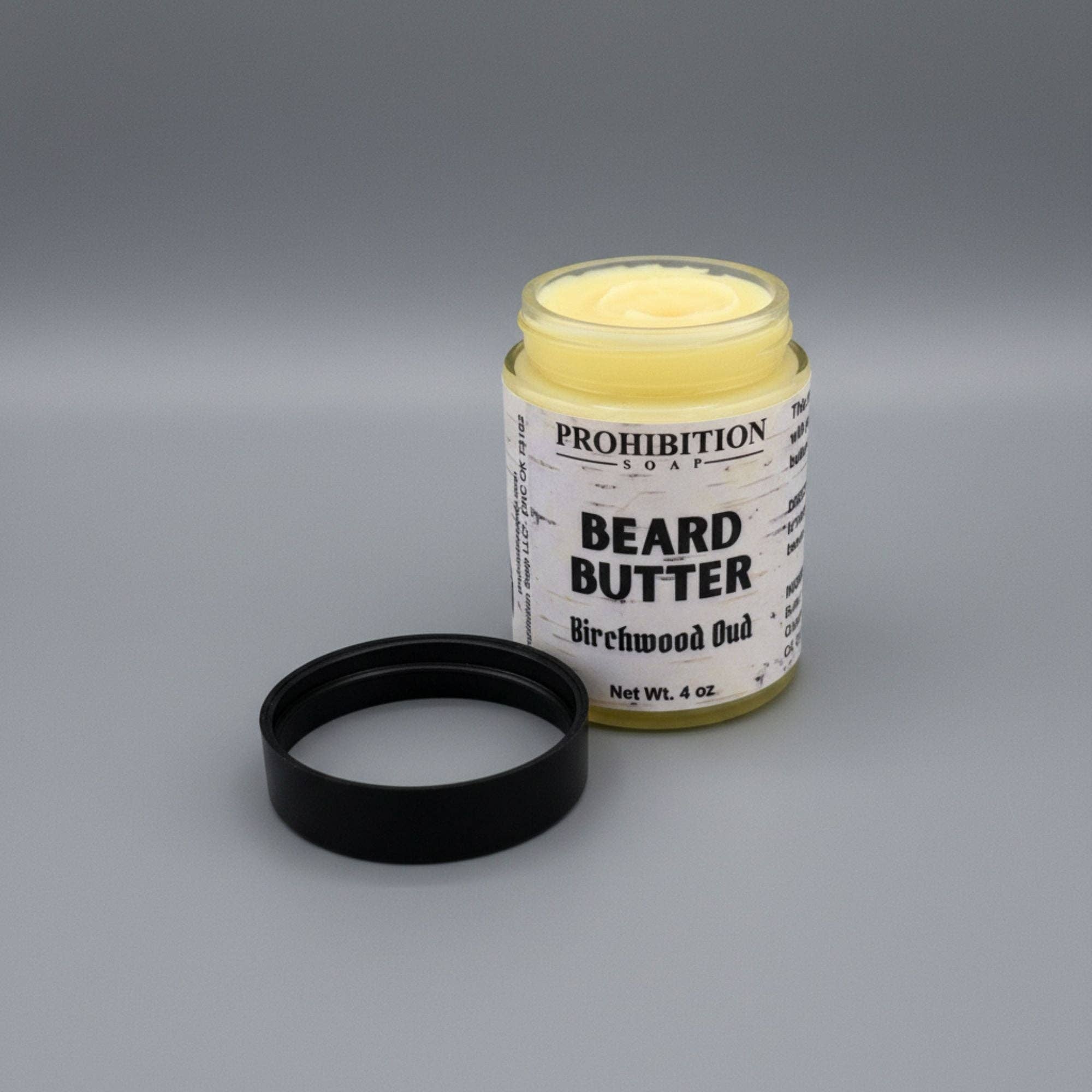 Prohibition Soap - Wholesale Beard Styling Product - Birchwood Oud Beard Butter4