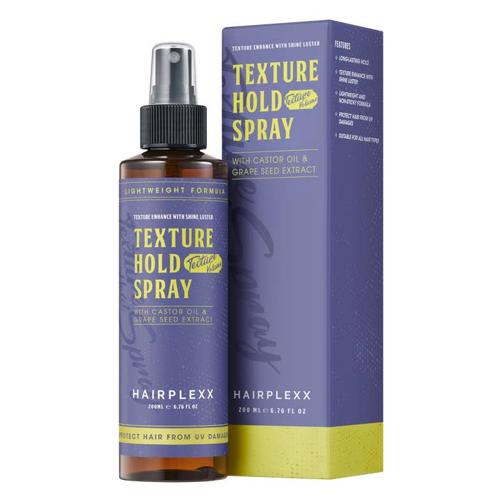 Texture Hold Spray with Castor Oil & Grape Seed 6.76 oz for wholesale by Aurane Beauty