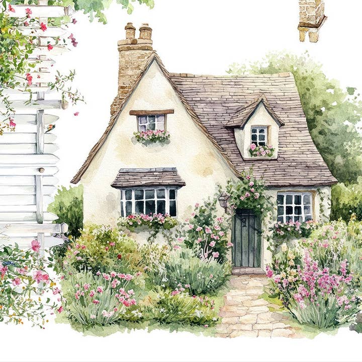 Premium Linnen Tafelkleed Nunny Cottage voor wholesale door The Napking