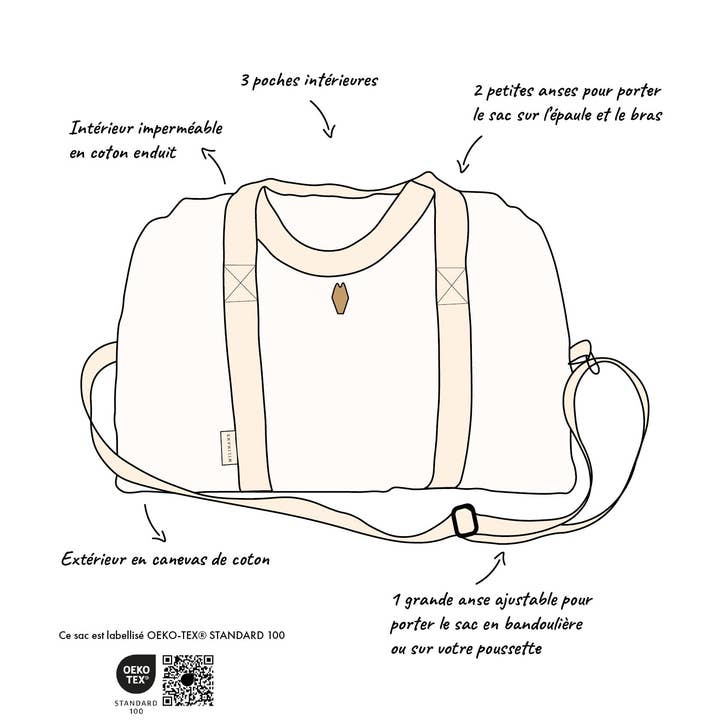 Milinane - Vente Sac à langer – bébé - Sac à langer - JOSEPH5