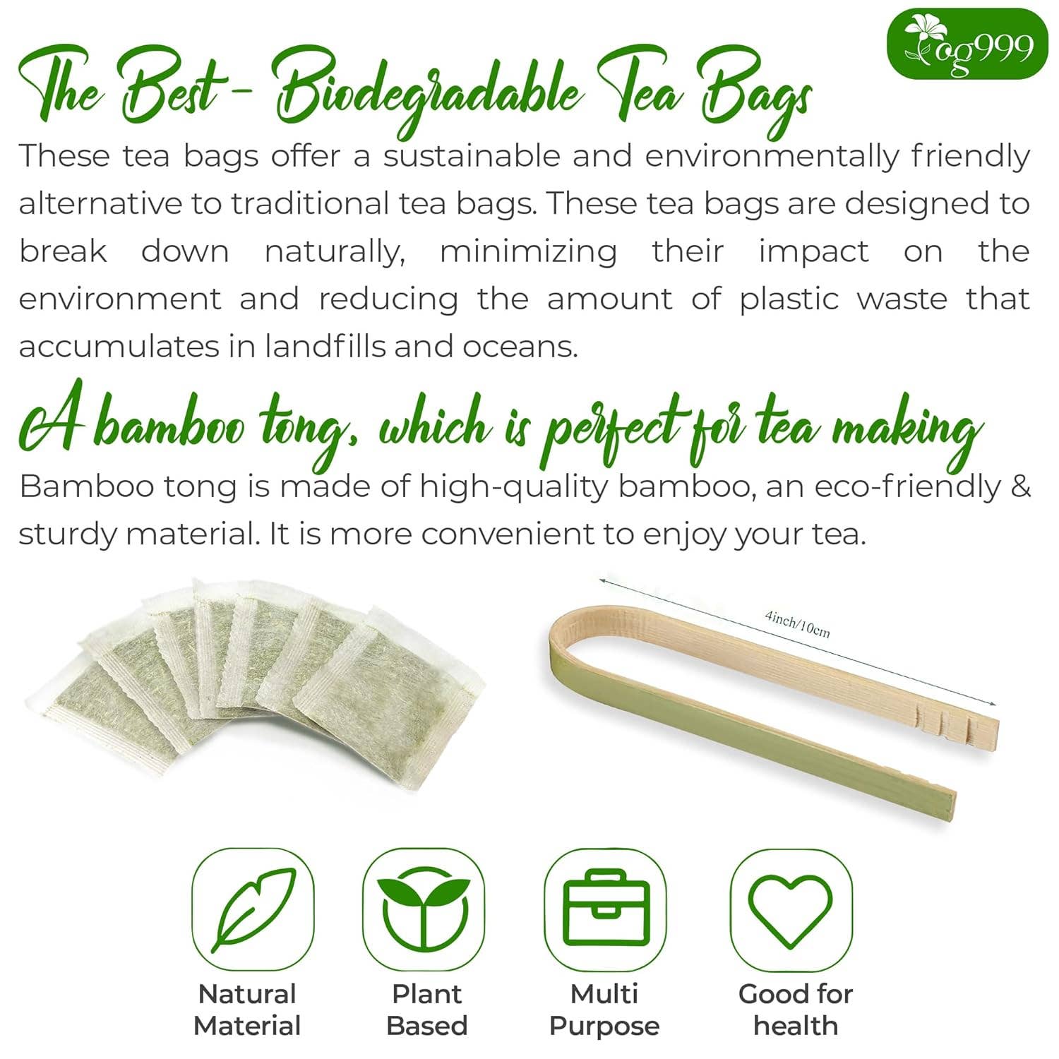 Naomi's Happy Place Shop - Wholesale Tea Bags - Premium 40 Thyme Leaf Tea Bags, 100% Natural & Pure, Loose Leaf Herbal Tea.7