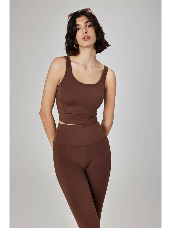91thelabel - Vendita all'ingrosso Reggiseno sportivo - Donna - Reggiseno sportivo Nessa Longlined Modelled Cup1