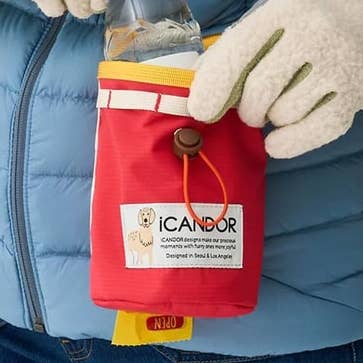 Pet Treat Bag Cooling Bag Red 15*10cm for wholesale by Yami