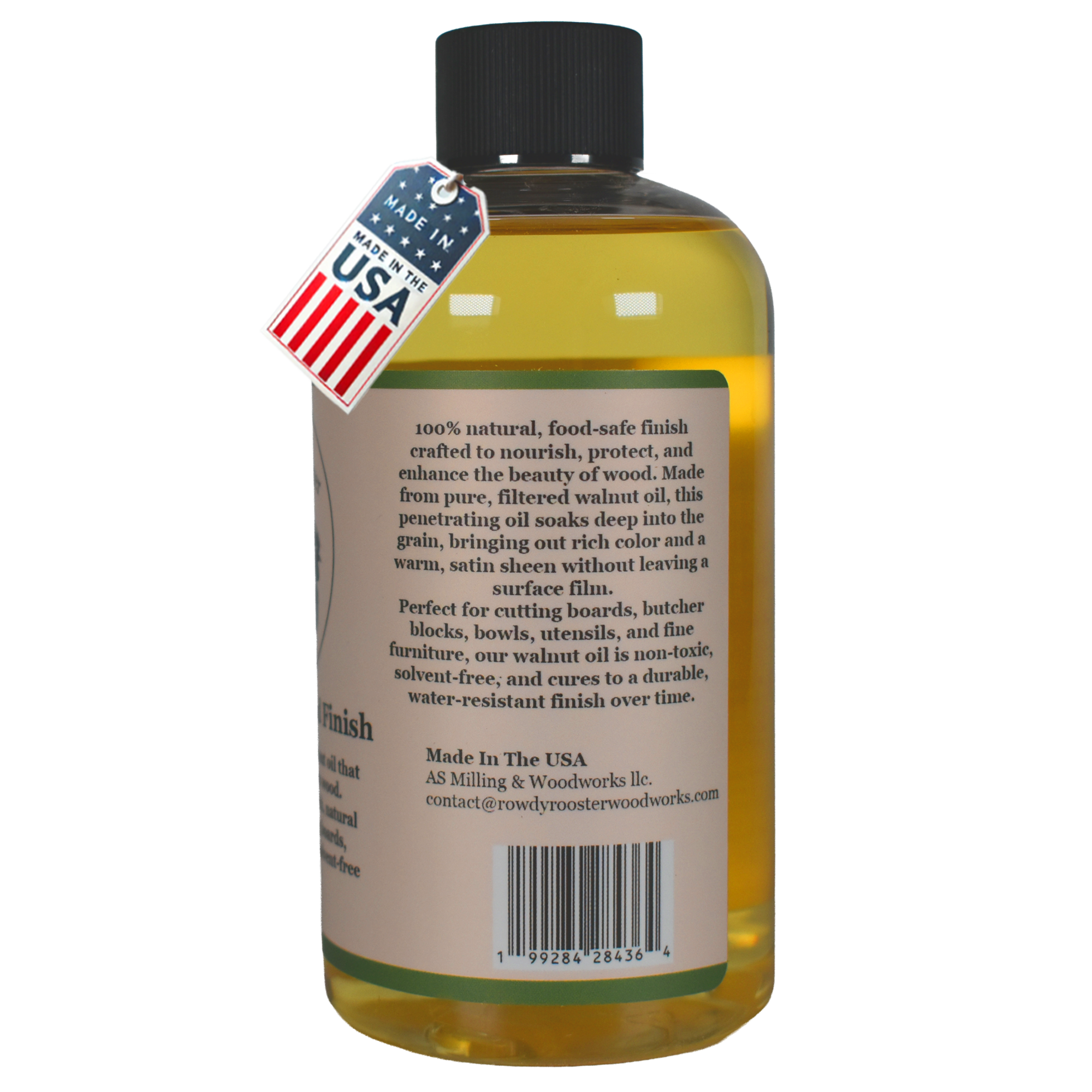 Rowdy Rooster Woodworks - Wholesale Wood Butter - Refined Walnut Oil for Wooden Kitchen Items1