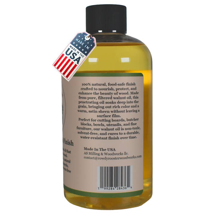 Rowdy Rooster Woodworks - Wholesale Wood Butter - Refined Walnut Oil for Wooden Kitchen Items1