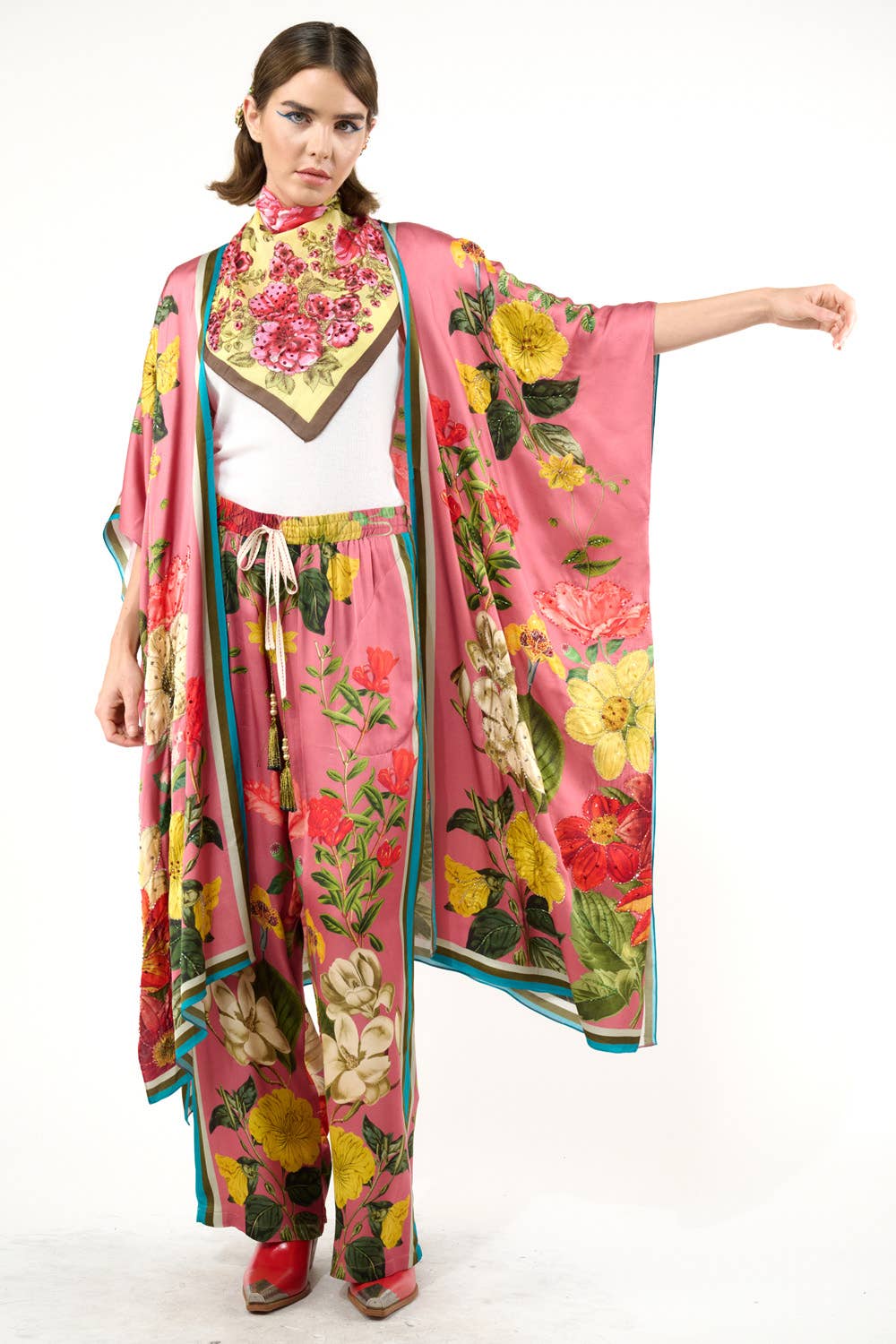 Dusty Rose Floral Mijn Valentijnsbroek voor groothandel op Faire14