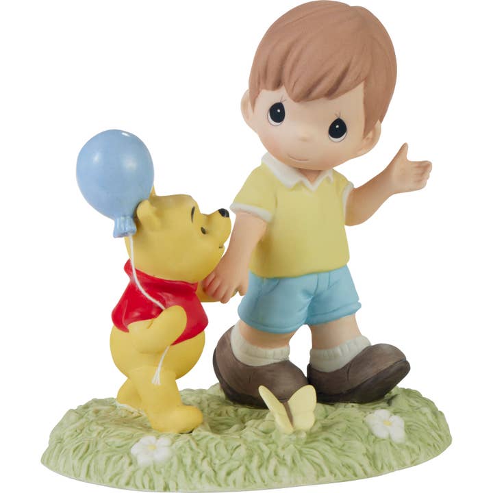 Precious Moments - Wholesale Decorative Figurine - Disney Christopher Robin and Winnie The Pooh Figurine