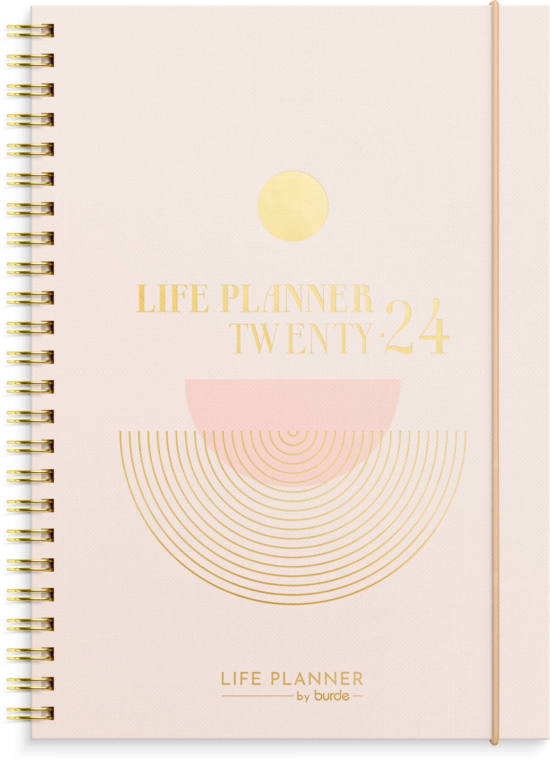 Burde Publishing AB - Wholesale Planner - Calendar 2024 Life Planner Pink A50