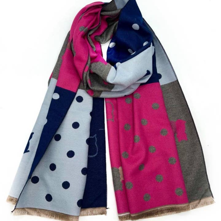 LINETA - Wholesale Head Scarf - Women's - Winter scarf HH-170 5