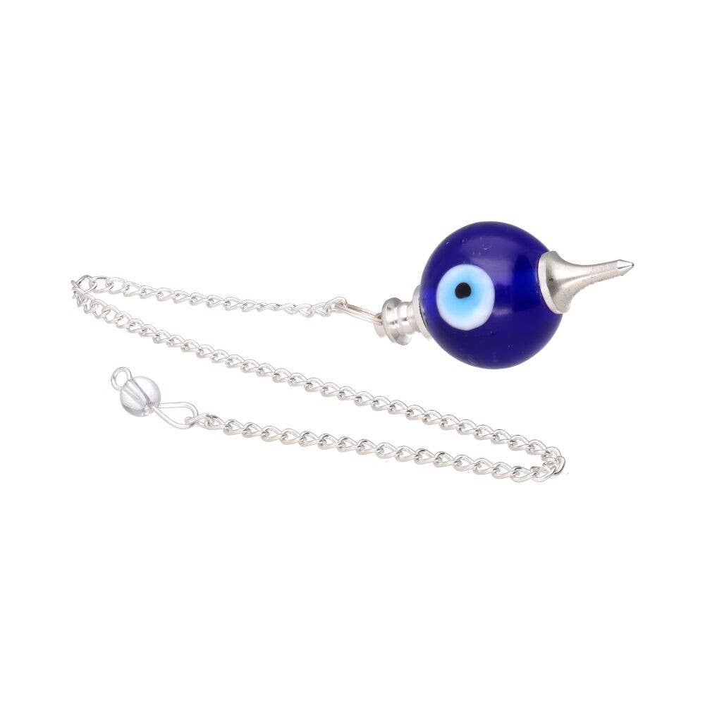 Vives de la Cortada S.L - Wholesale Meditation Supplies - Turkish Eye Pendant in Silver Plating (MER10)1